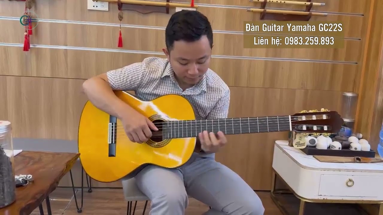 Test âm đàn Guitar Yamaha Grand Concert GC22S - Liên hệ: 0983.259.893