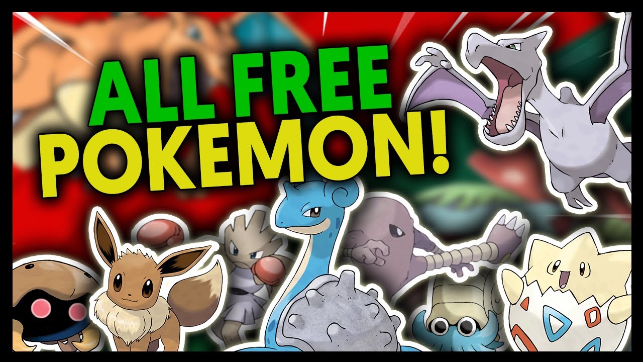 ВСЕ ПОДАРОЧНЫЕ ПОКЕМОНЫ НА POKEMON FIRE RED И LEAF GREEN