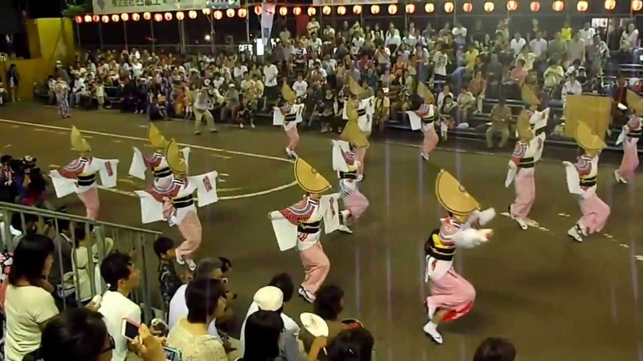Awa dancing in Naruto city, Japan  鳴門阿波踊り