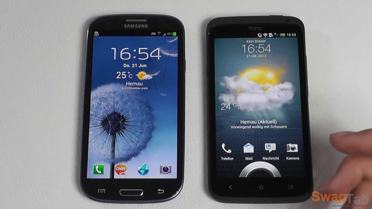 Samsung Galaxy S3 vs. HTC One X | SwagTab