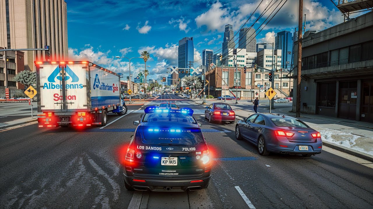 GTA 5 LSPDFR 2026 | Real Life City Police Patrol & Roleplay 4K