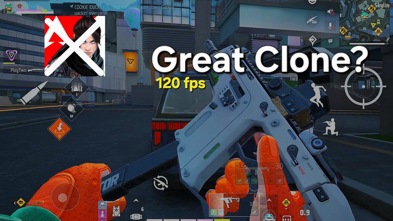 Trying Apex Legends clone on Samsung Tab S11 ultra | how well does it perform?