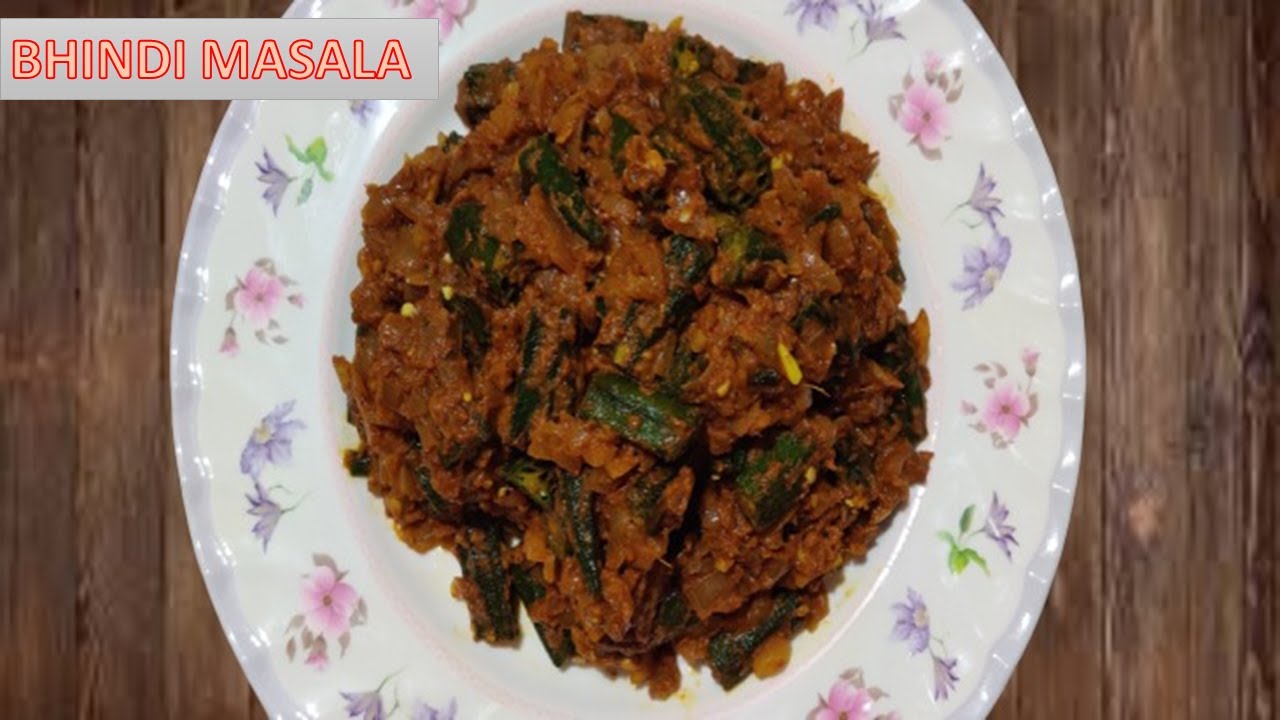 Vendakka Masala | Bhindi Masala | Side dish for Chapati | Spicy Okra Masala |Homely Passion