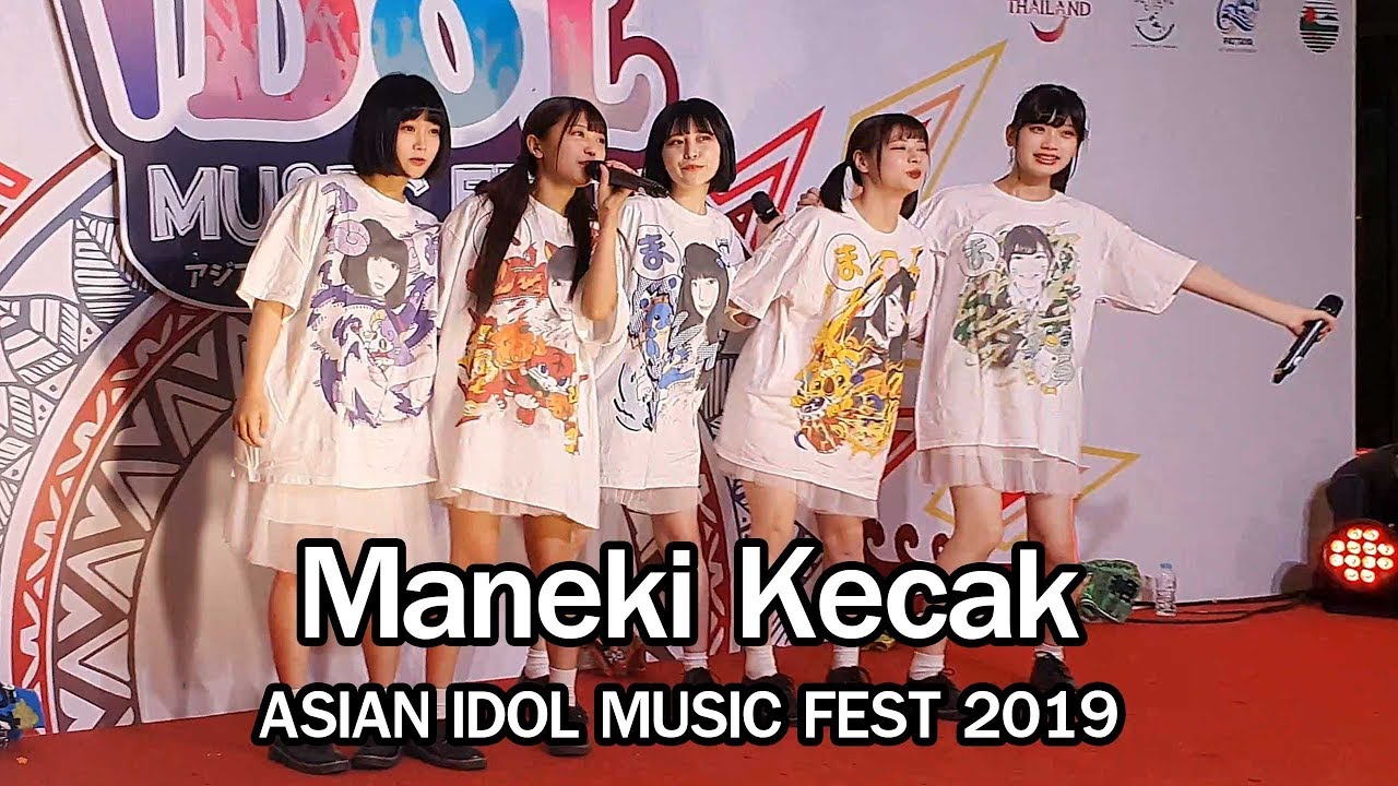 Maneki Kecak まねきケチャ @ASIAN IDOL MUSIC FEST AT Centralfestival Pattaya Beach 22/9/19 [4K60fps]