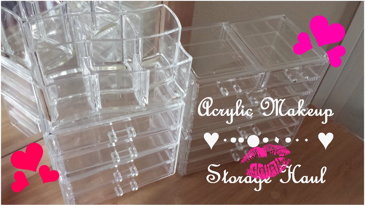 Acrylic Makeup Storage Hual 2014