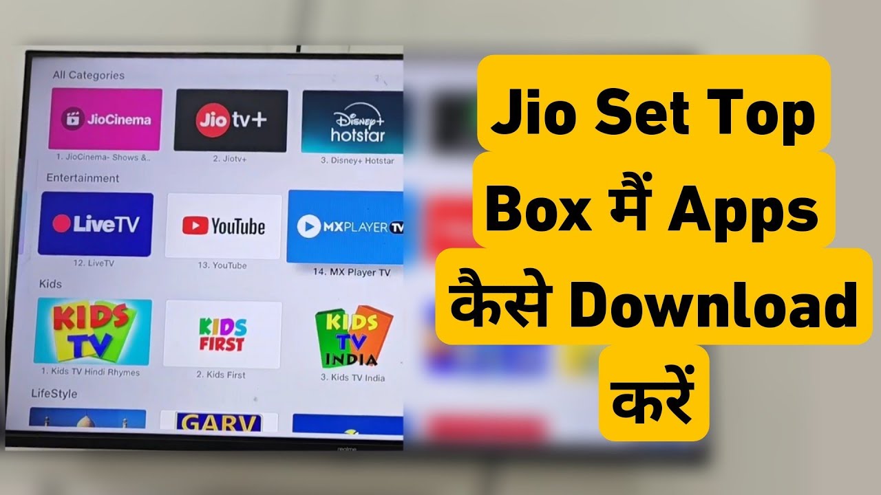 Jio Set Top Box Me Apps Kaise Download Kare | How To Download & Use Apps In Jio AirFiber Set Top Box