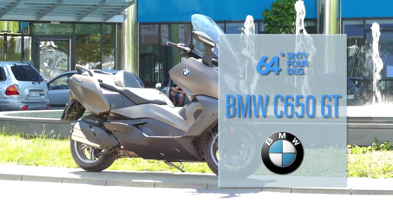 BMW C650GT model 2016
