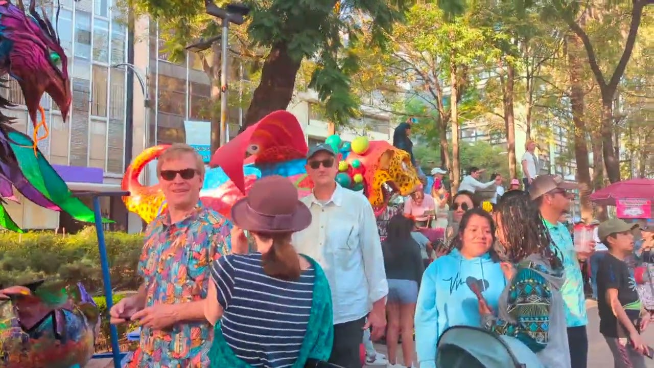 dia de Muertos  CDMX parade