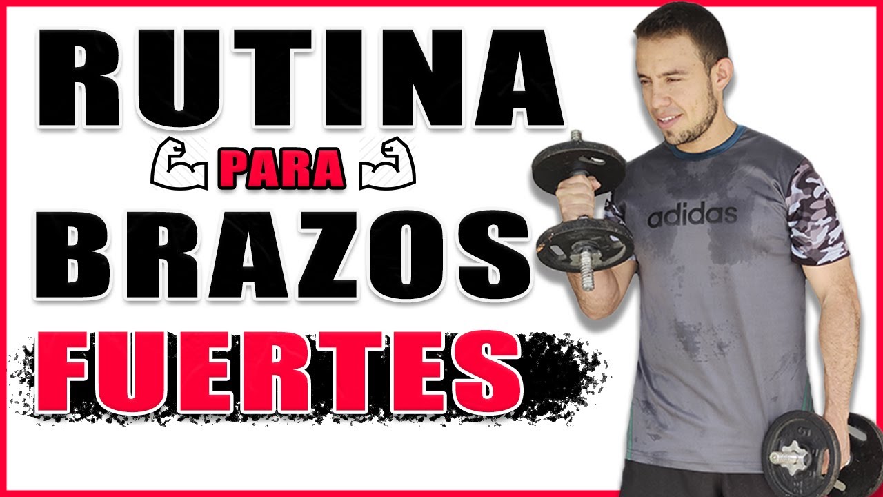 Rutina con Mancuernas para BRAZOS [Principiantes]