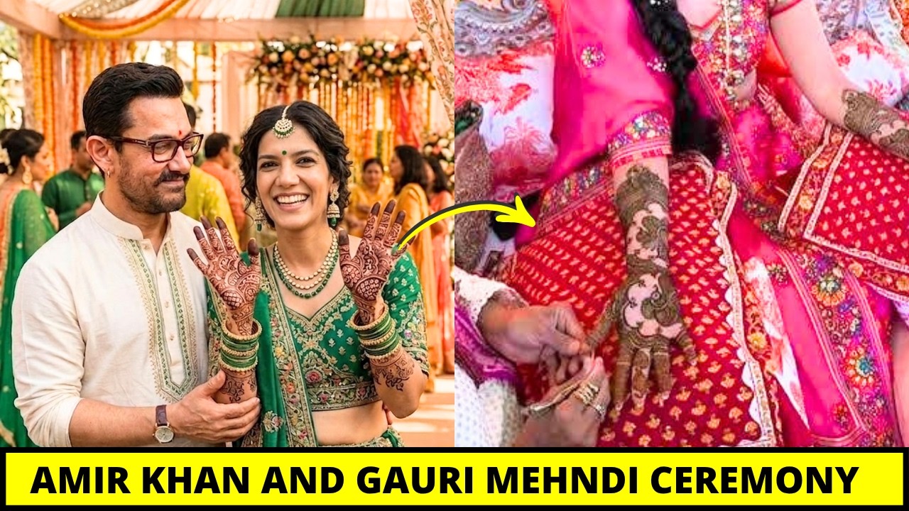 Aamir Khan And Gauri Spratt Wedding Functions Begins With Mehndi Ceremony