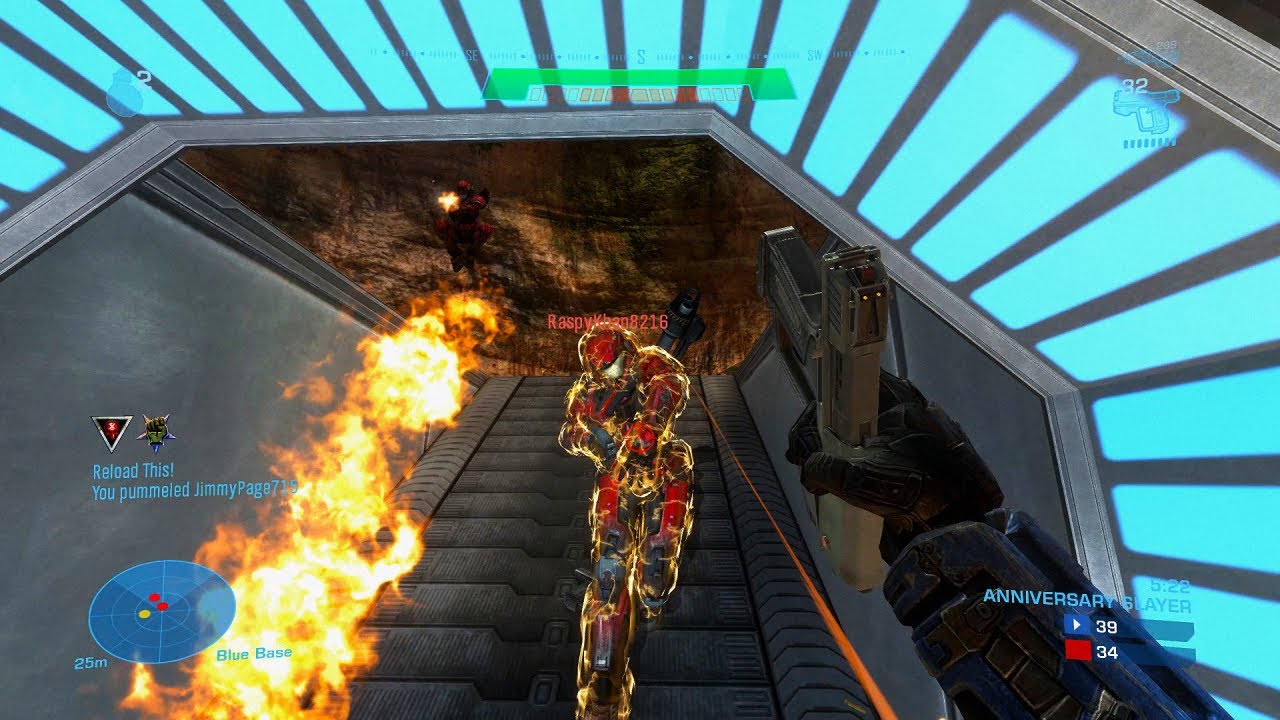 Carrying My Team in a 3v4 (Halo: Reach Gameplay)
