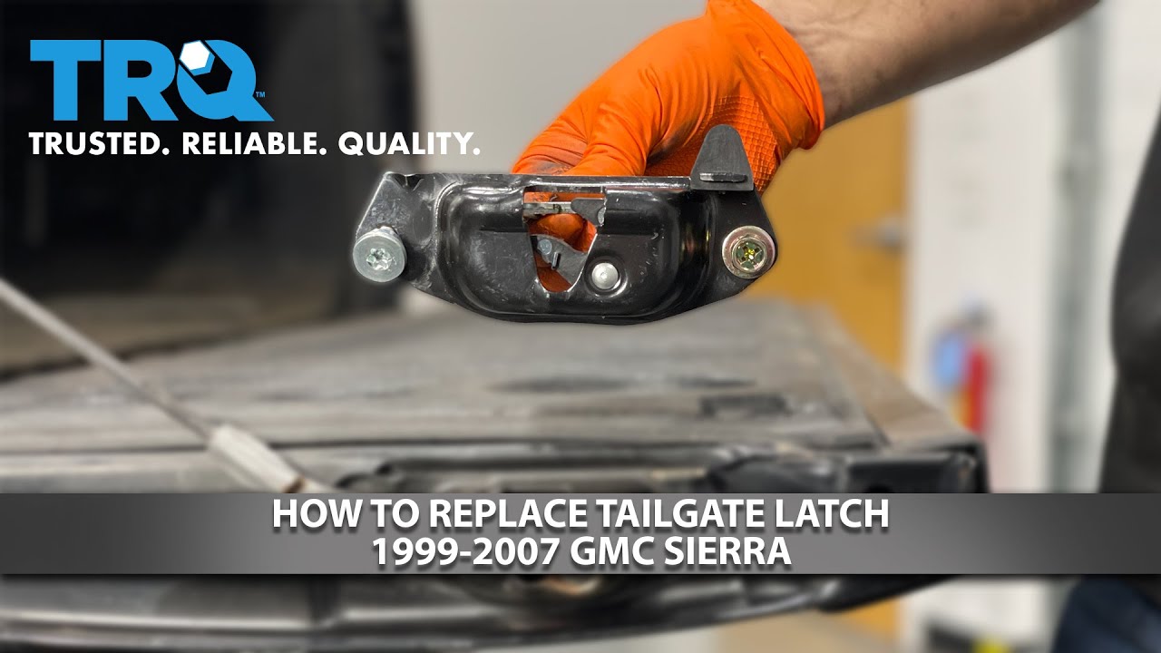 How to Replace Tailgate Latch 1999-2007 GMC Sierra