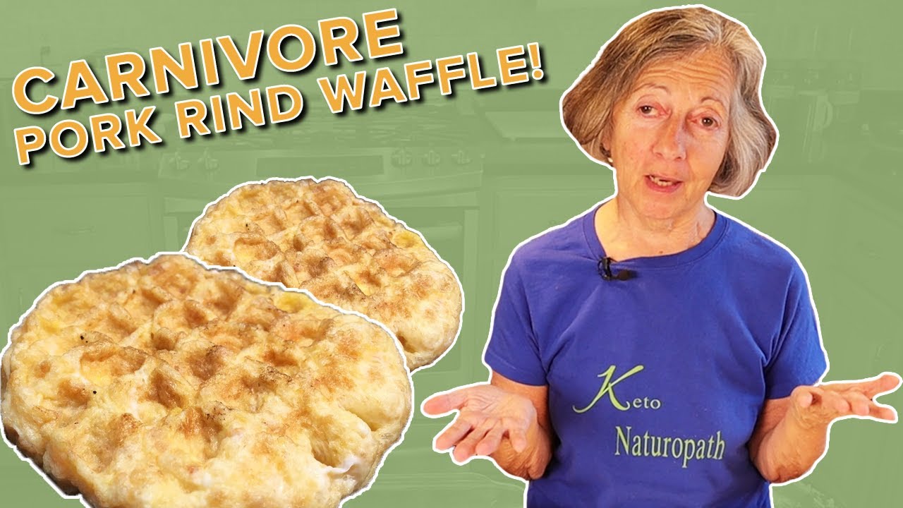 Carnivore Pork Rind Waffle
