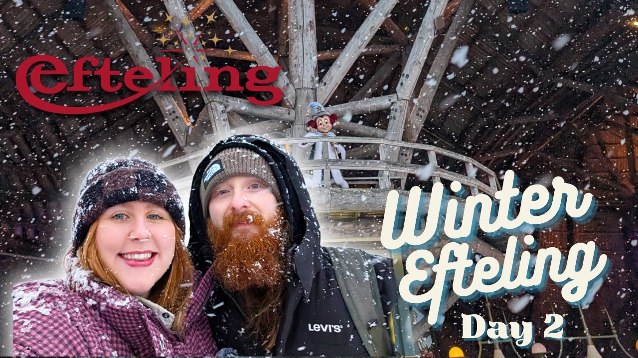 Winter Efteling in the Snow | Exploring More of The Netherlands' Most Magical Park
