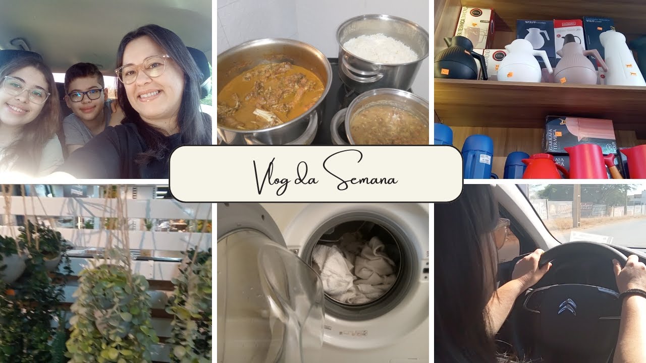 Vlogão | Limpeza do quarto, fiz galinha caipira, lojas...