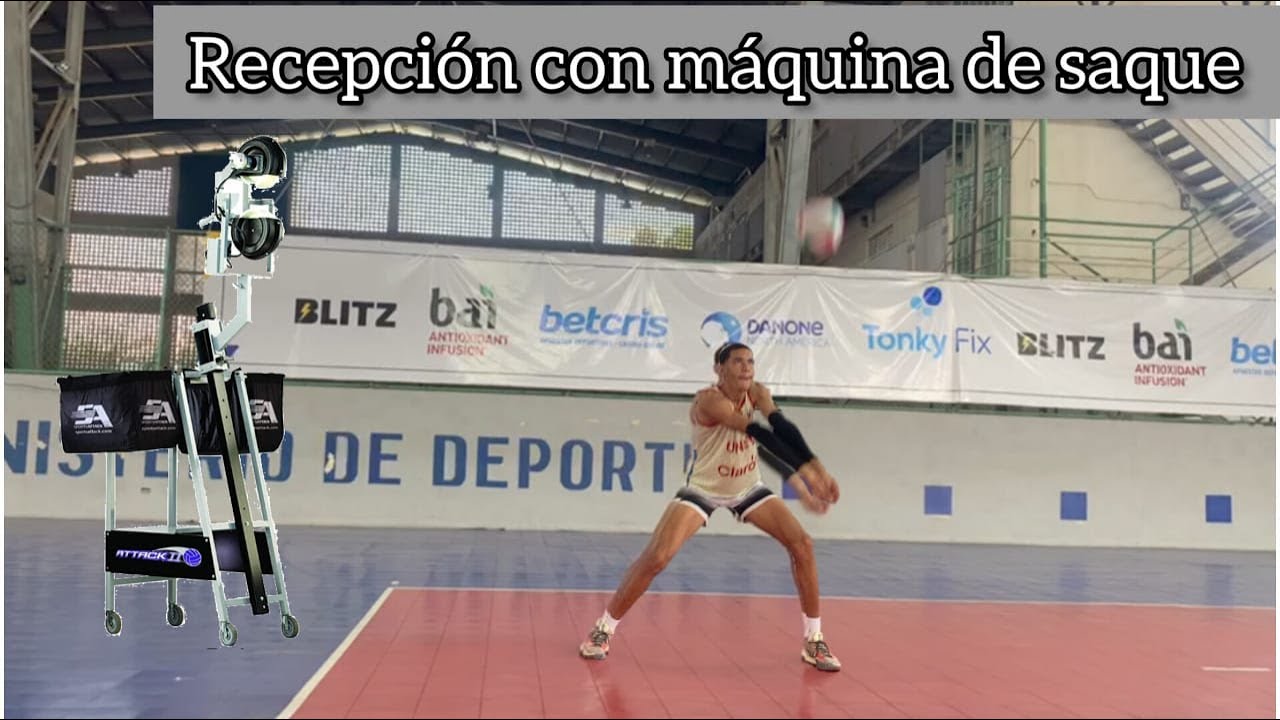 Entrenamiento de Recepción con la Selección Nacional de Voleibol Masculino