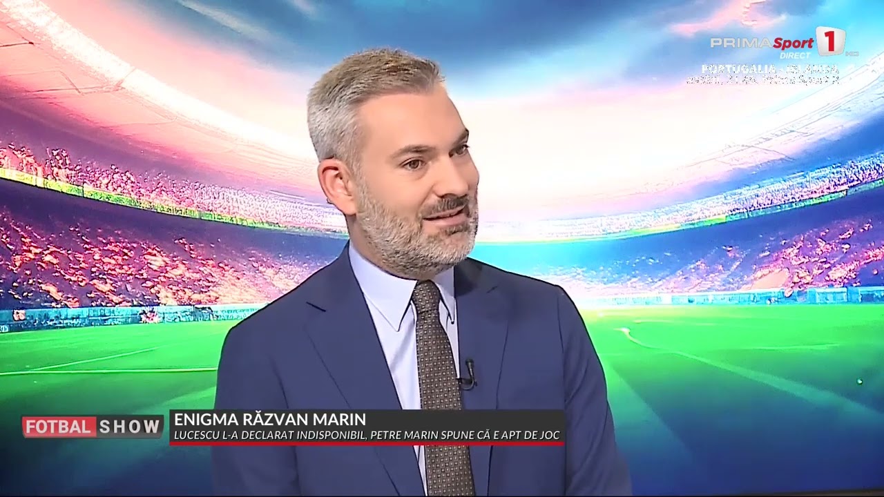 Scandal &icirc;ntre Lucescu și Răzvan Marin? Selecționerul l-a dat accidentat. Petre Marin: 