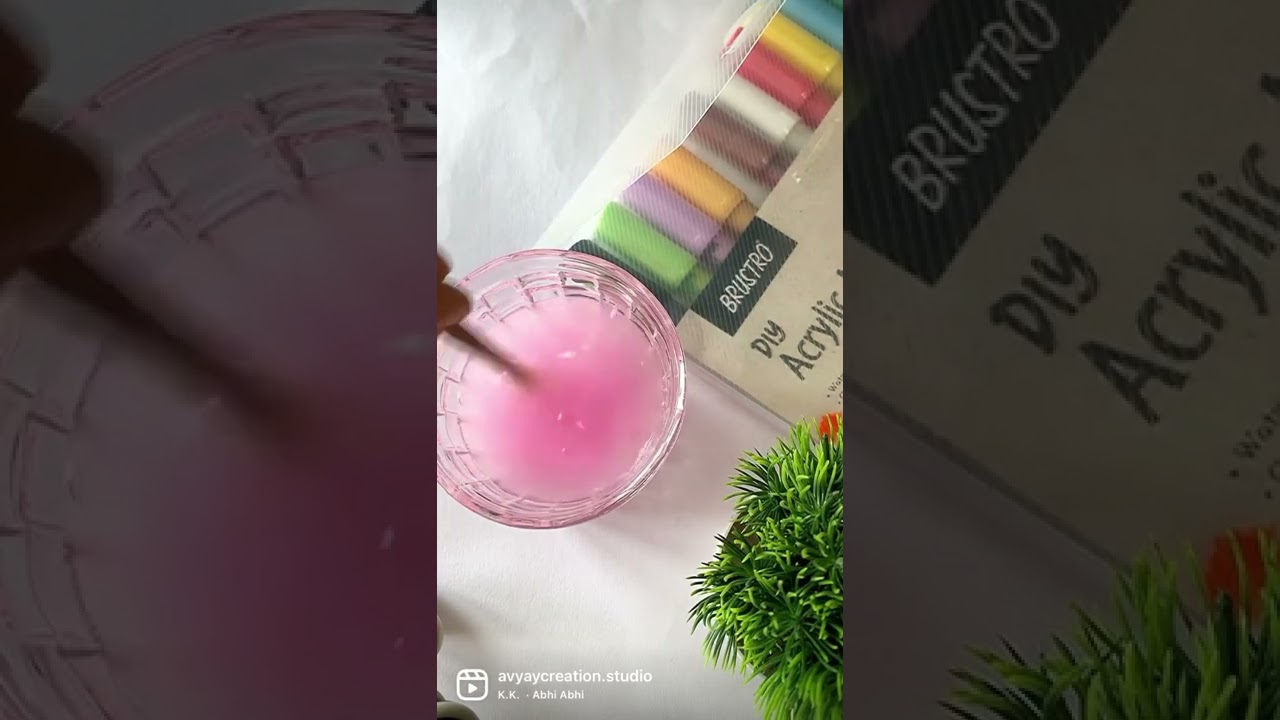 Hack for dried Acrylic marker #shorts #hack #diycrafts #acrylicpainting #acrylicmarkers