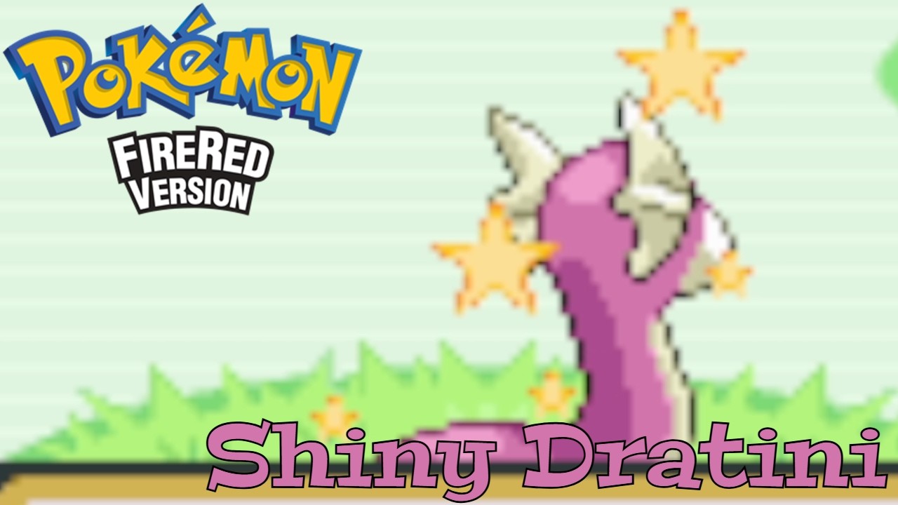 Shiny Dratini After 19,714 Seen! ✨ (Full Odds • Original Hardware) Pokémon FireRed