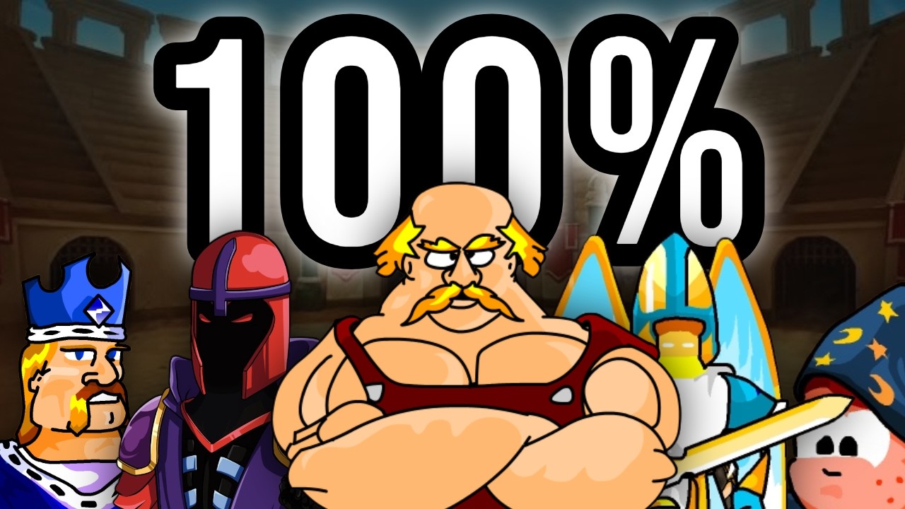 I Completed 100% of EVERY Game in the Swords and Sandals Series
