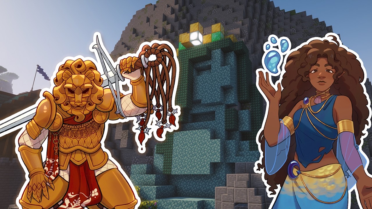 Shandrea has seen Owain's face?.. - Bannerfall SMP