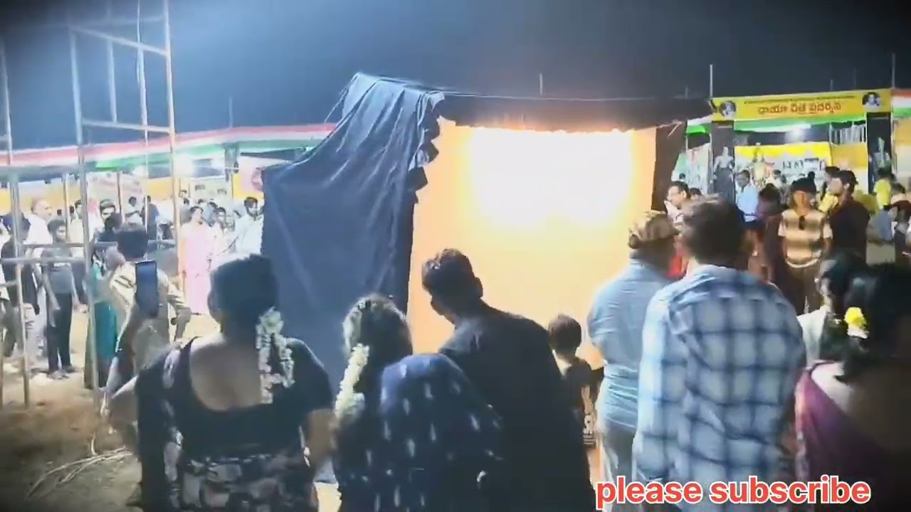 Leather puppet show in 3rd world 🌍 telugu conference in Guntur 🚩🥳