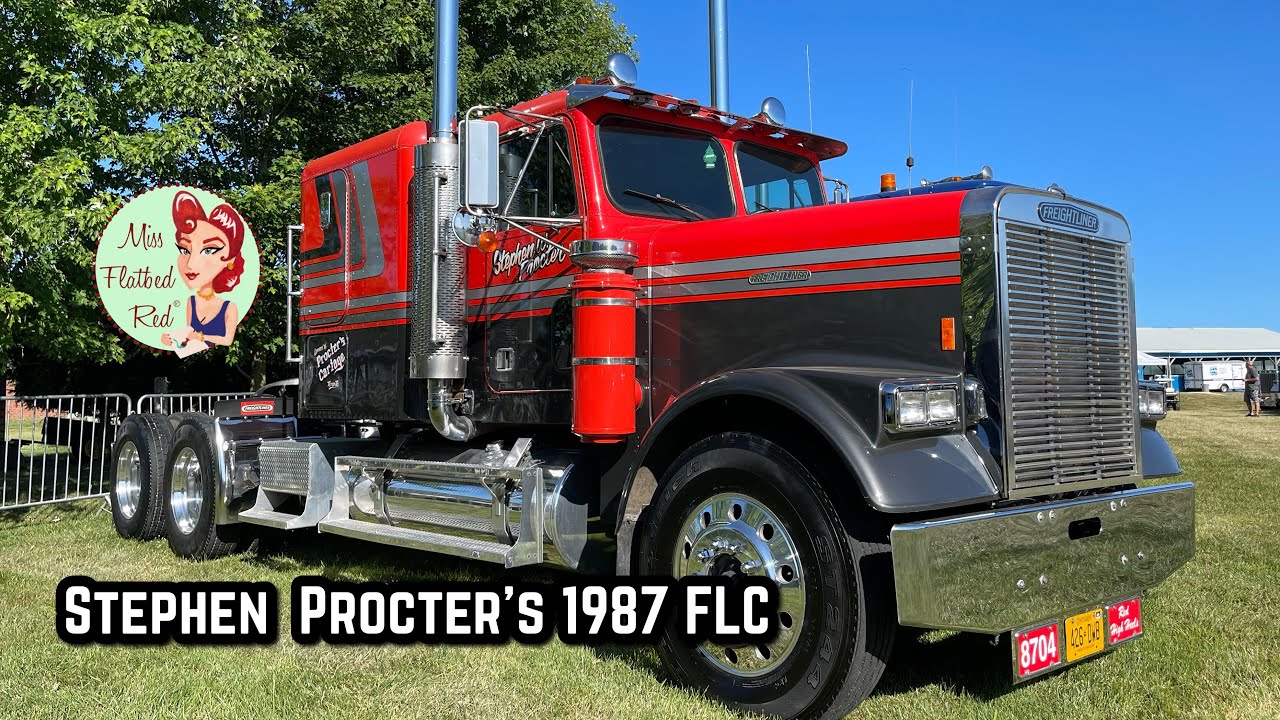 Stephen Procter’s 1987 Freightliner FLC ‘Red High Heels’ Truck Tour