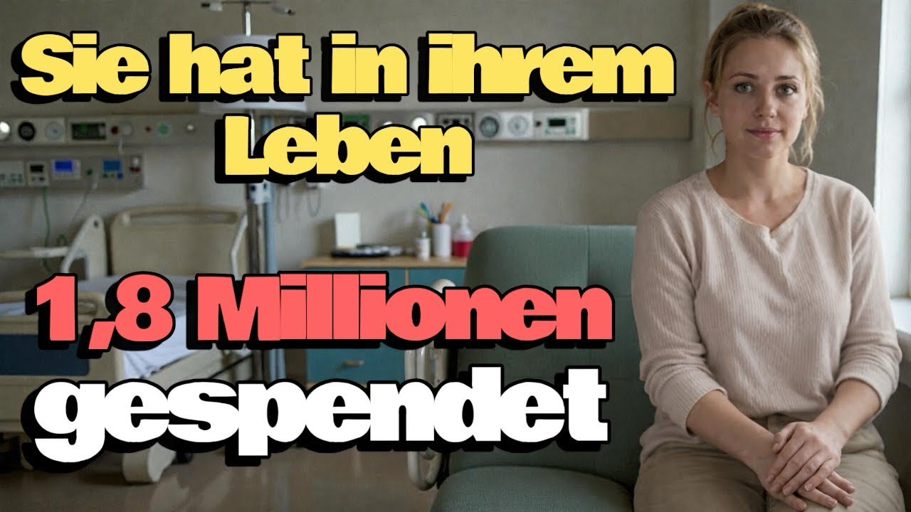 Ich habe 1,8 Millionen für ihre Behandlung ausgegeben. Die Wahrheit, die ich verheimlicht habe.