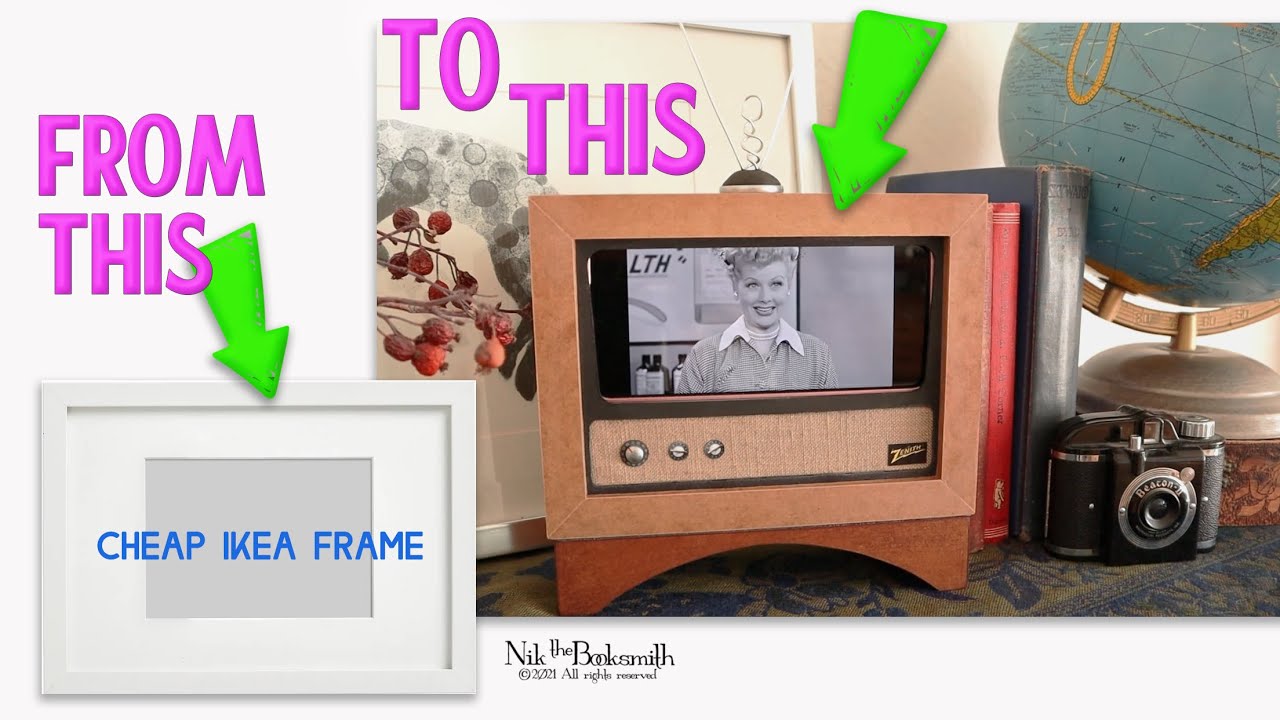 RETRO TV CABINET for PHONE | DIY PROJECT BUILD