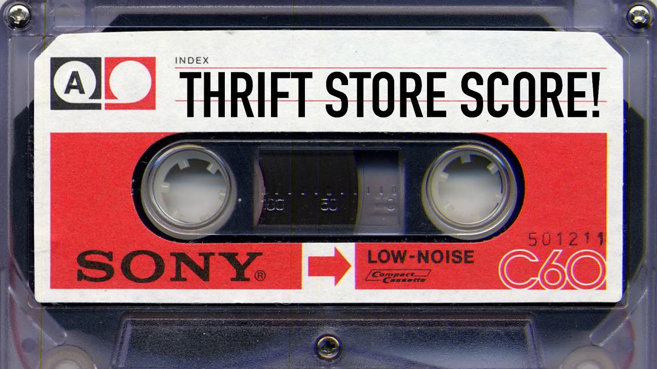 Thrift store score | ROCK & METAL cassette tape haul  | PLUS say hello to my dog