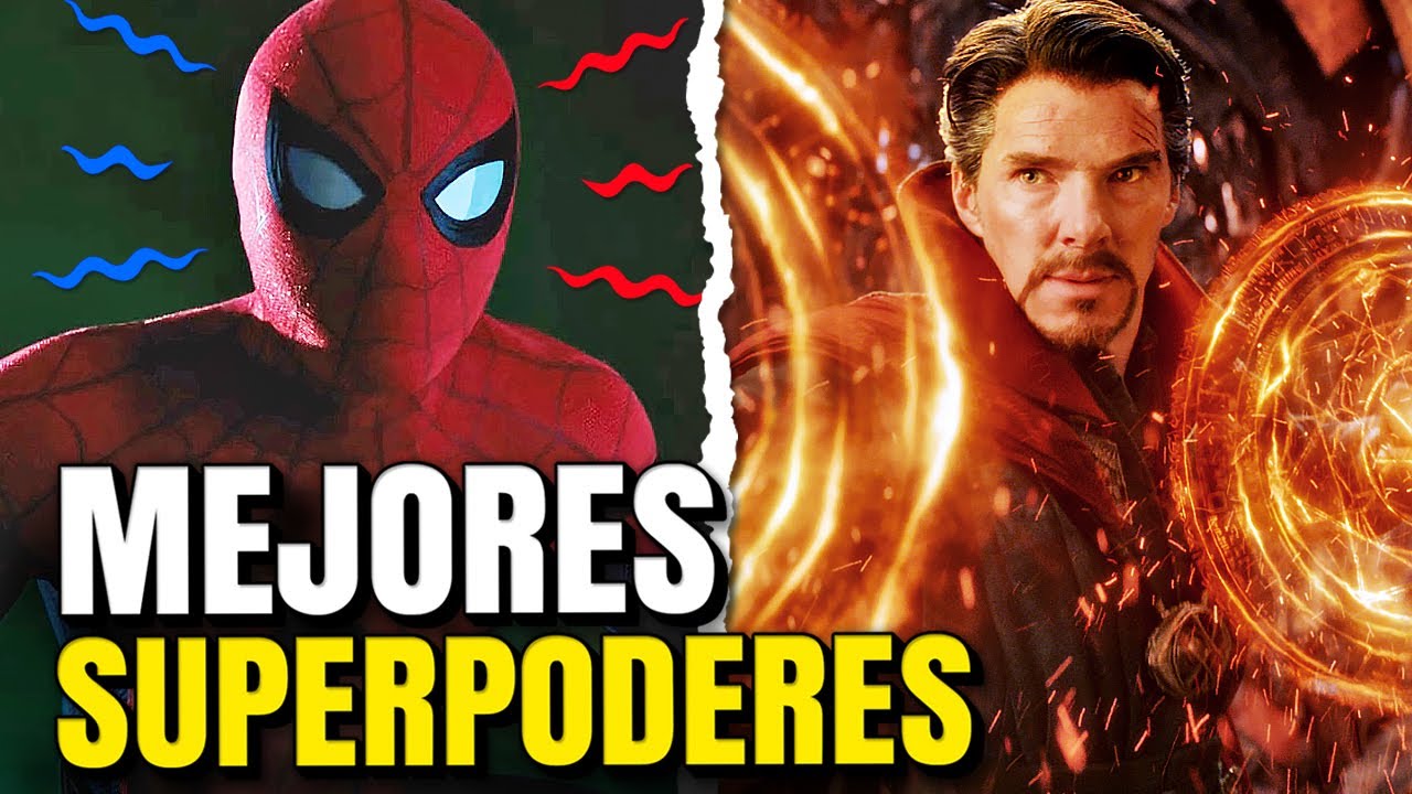 Los 10 Mejores SUPERPODERES en el Universo Cinematográfico de MARVEL