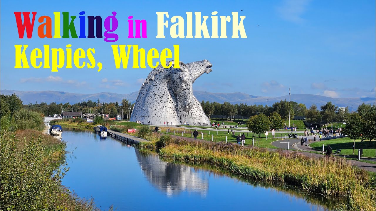 [4k]🇬🇧 에딘버러6편. 폴커크 켈피스, 휠 산책 / Edinburgh6. Falkirk Kelpies, Wheel Walk