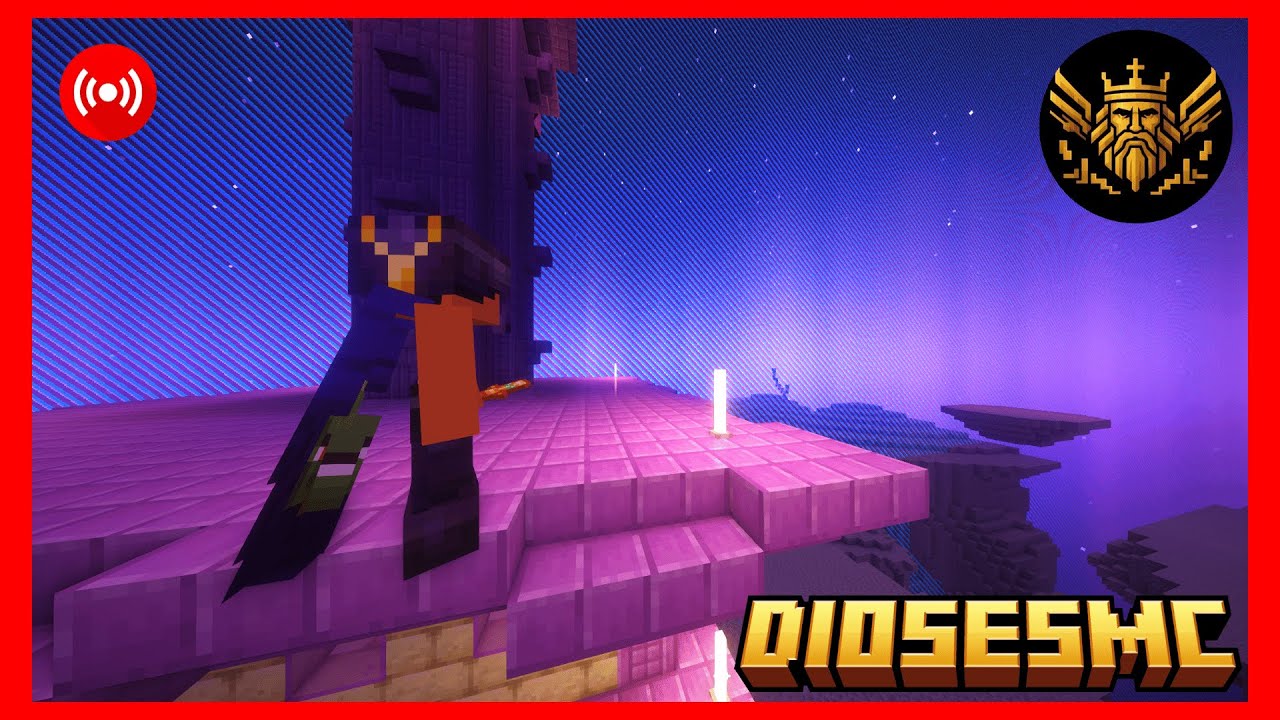 END DE RICOS Consiguiendo Elytras y Shulkers en DiosesMC
