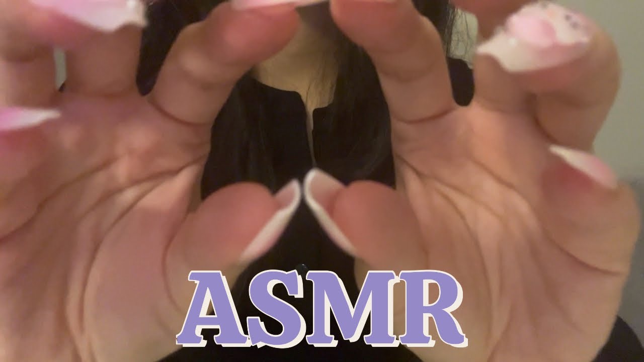 [ASMR] 💅🐰롱네일 태핑 & 스크래칭 | 카메라 터칭 & 시각적 팅글 | Long Nail Tapping & Scratching | Visual Triggers
