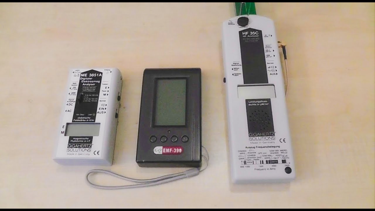 Billig Elektrosmog Messgerät GQ EMF390 Test