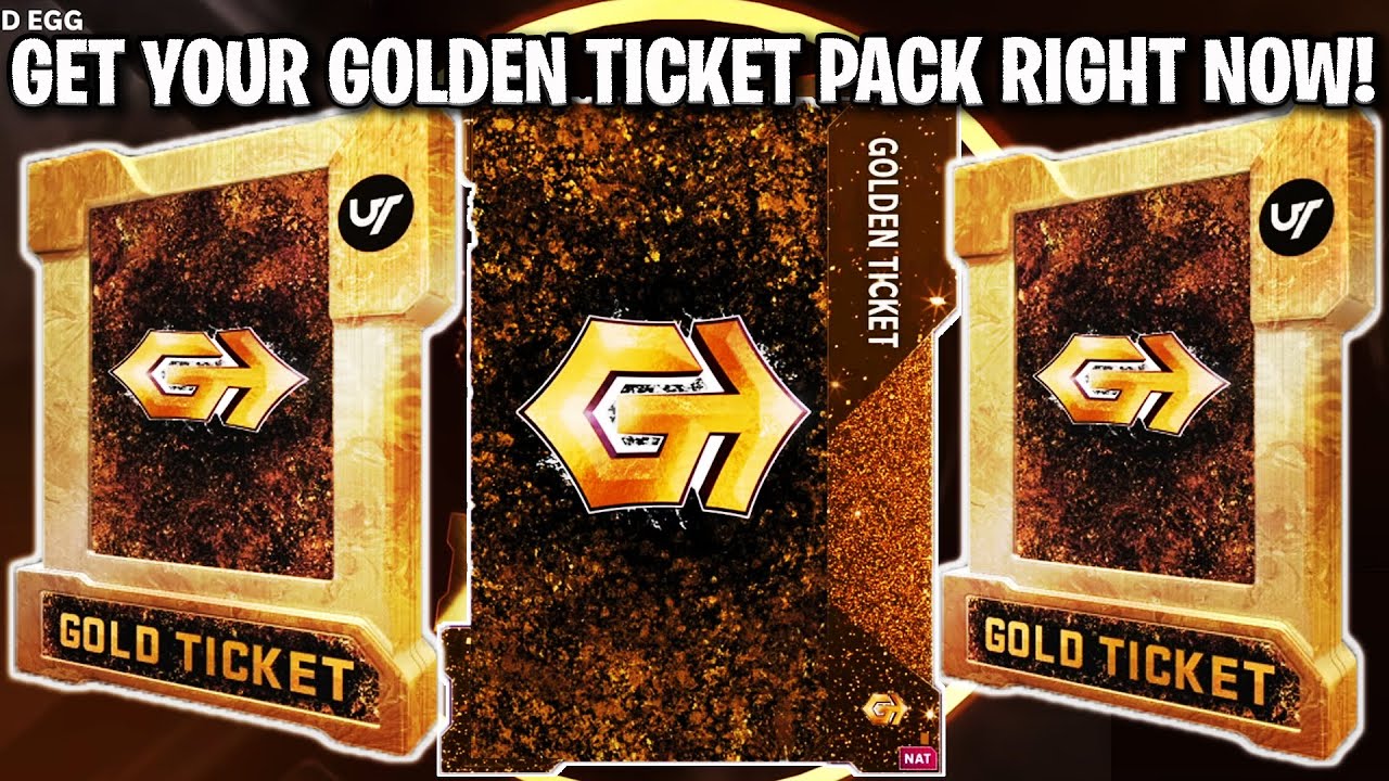 GET YOUR GOLDEN TICKET PACK RIGHT NOW! DO THIS RIGHT NOW! | MADDEN 21 ULTIMATE TEAM