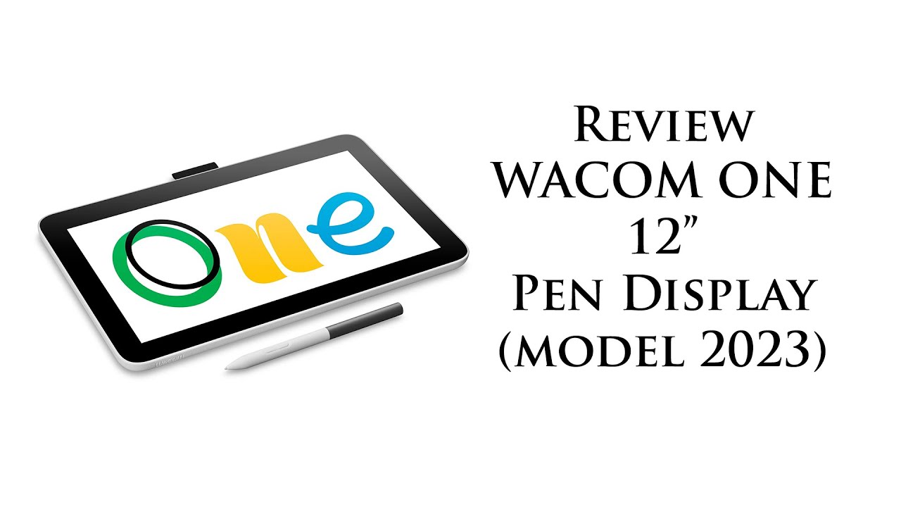 Review Wacom ONE 12 Pen Display (model 2023)
