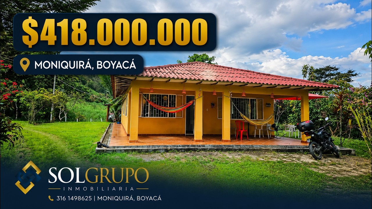 Finca en venta Toguí Boyacá  Colombia ¡CONTÁCTANOS!