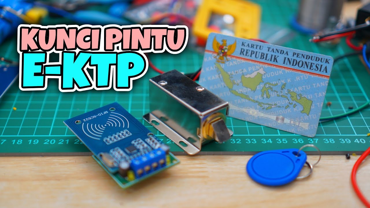 Kunci Pintu dengan e-KTP (ubah coding)