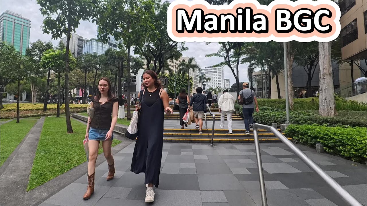 Manila BGC Daytime Street Scenes | Philippines