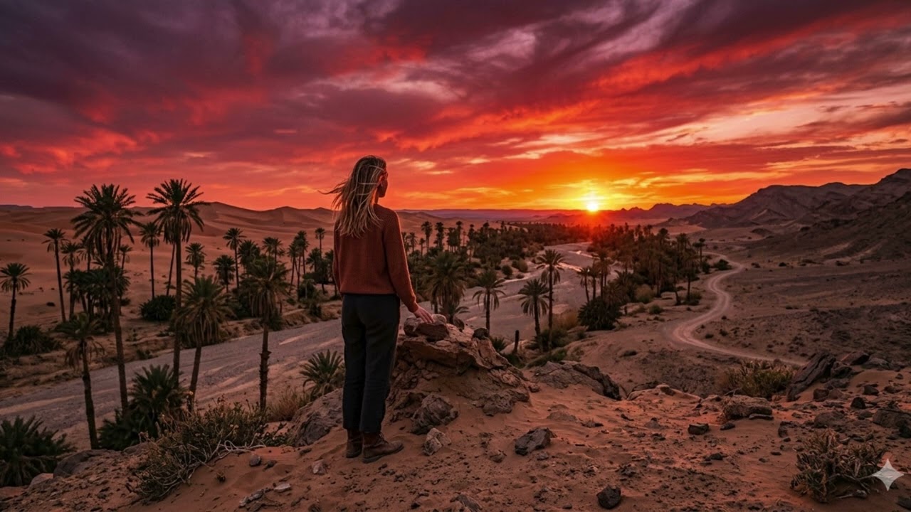 yearn for you [desert sunset]