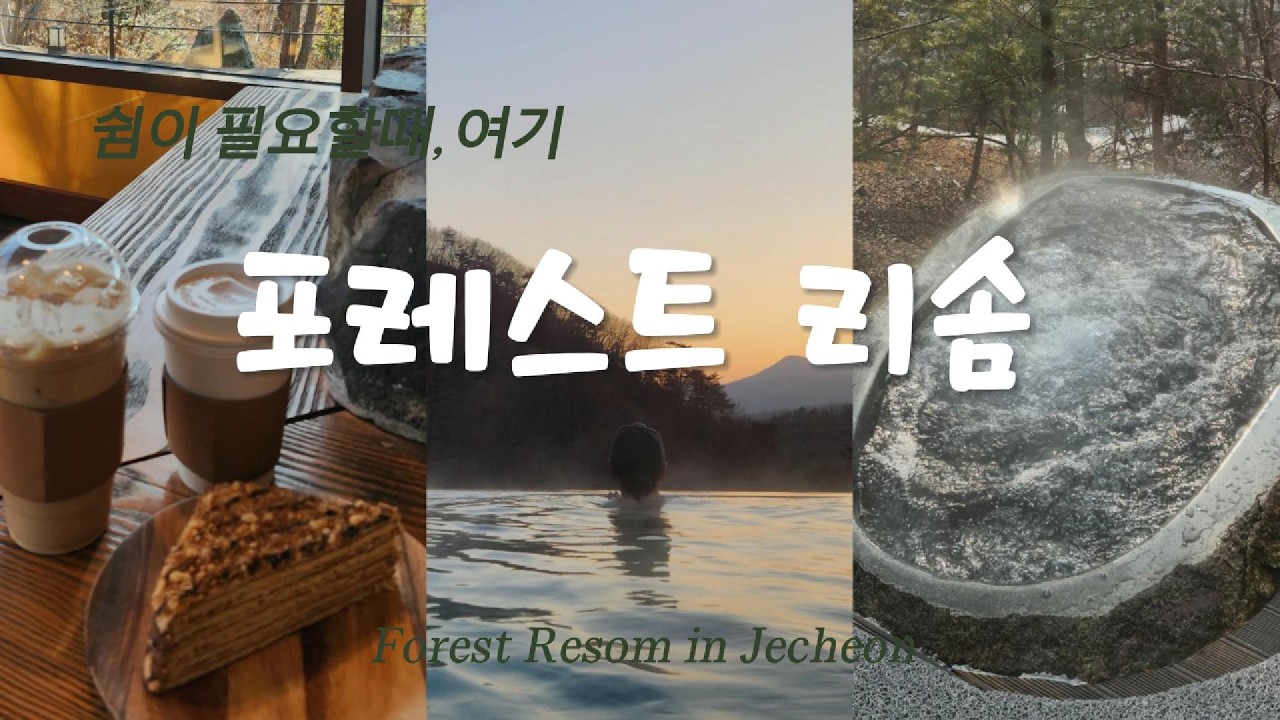 숲속 힐링 여행 🌿 포레스트 리솜에서의 하루 (A Healing Day in the Forest | Forest Resom Trip)
