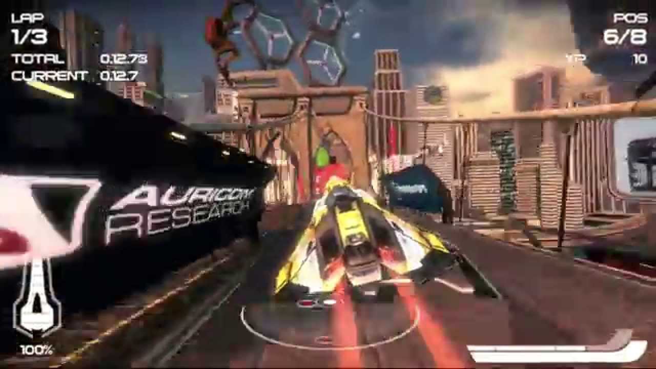 How well does WipEout 2048 play on PS TV?