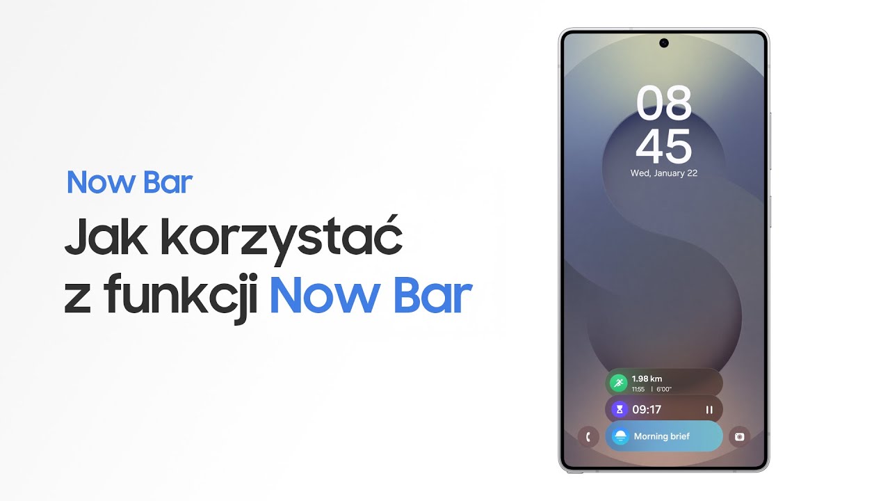 Jak korzystać z funkcji Now Bar | Galaxy AI | Galaxy S25 | Samsung