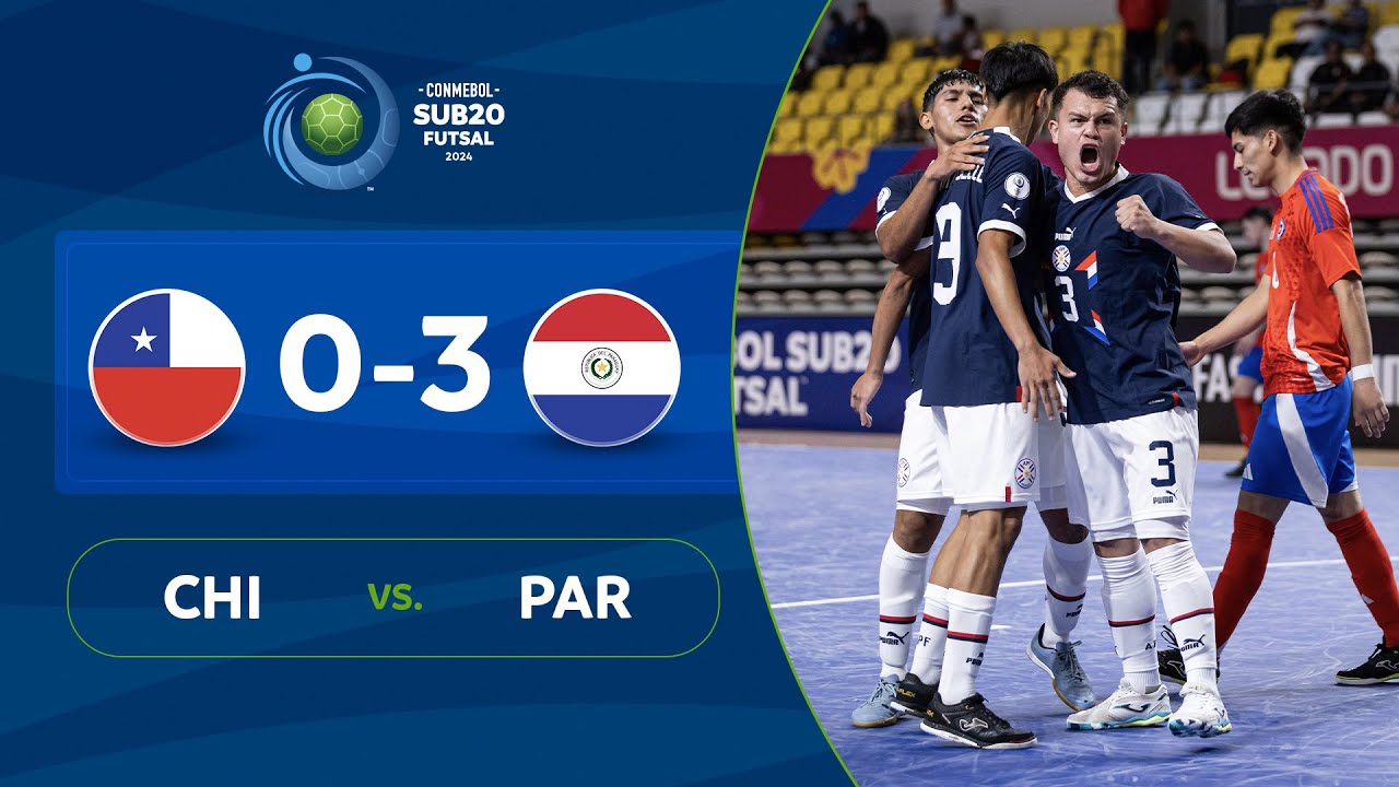 CHILE vs. PARAGUAY [0-3] | RESUMEN | CONMEBOL SUB20FS | FASE DE GRUPOS
