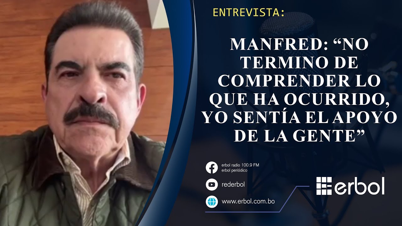 Manfred: “No termino de comprender lo que ha ocurrido, yo sentía el apoyo de la gente”