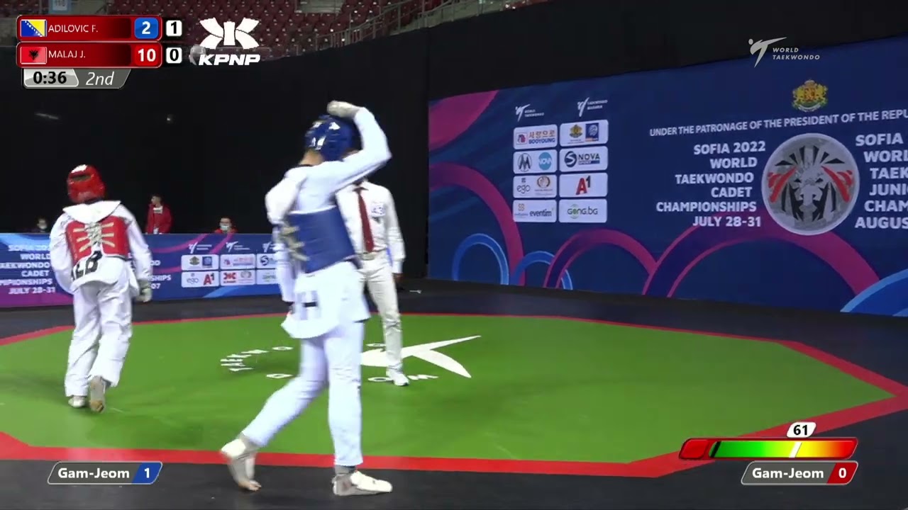 506 R64 Men  59kg BIH ADILOVIC F  ALB MALAJ J