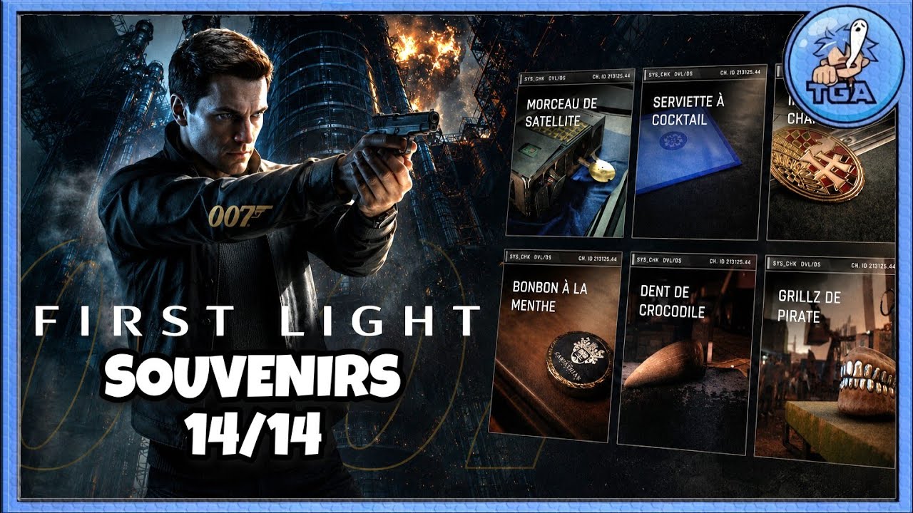 All 14 MEMENTOS Locations (Recovered Assets Trophy) &ndash; 007 First Light