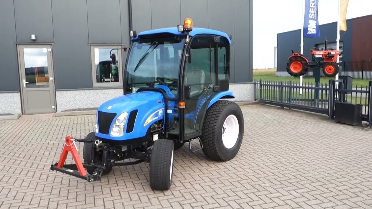 New Holland TC35DA 4wd HST / 01707 Draaiuren / Fronthef + Frontaftakas