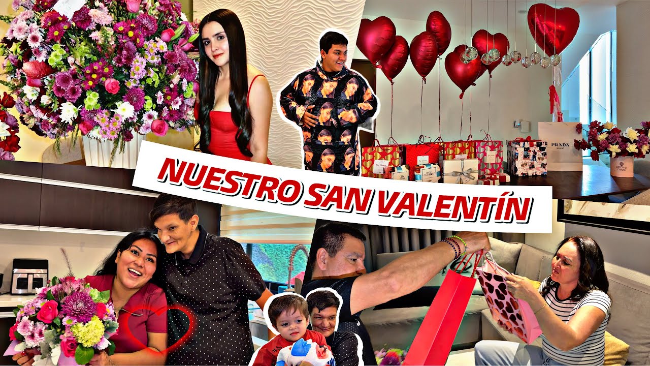 ASÍ PASAMOS NUESTRO 14 DE FEBRERO Y ESTOS REGALOS RECIBIMOS ❤️🎁